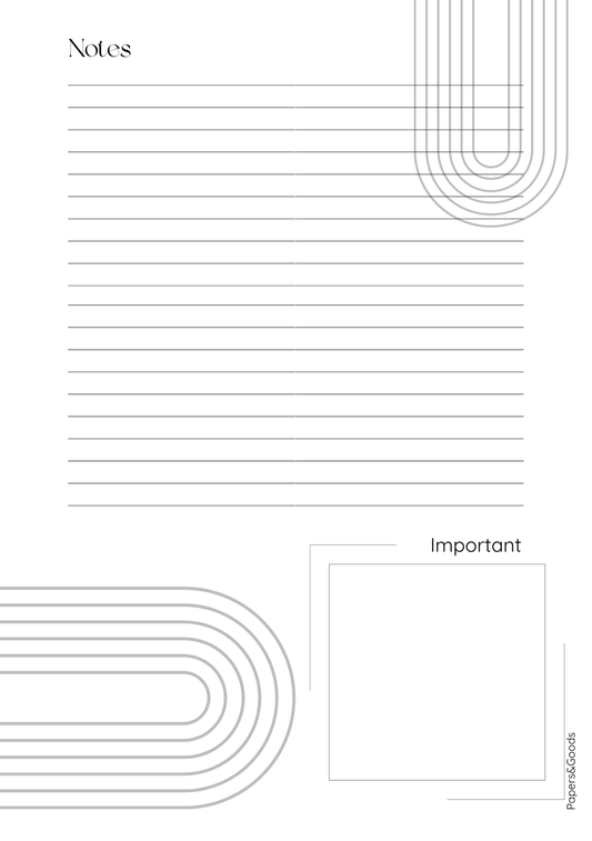 Ästhetischer Daily Planner – Dein stilvoller Begleiter für jeden Tag